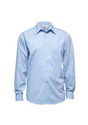 Mens Micro Check Long Sleeve Shirt-SH816-biz-collection