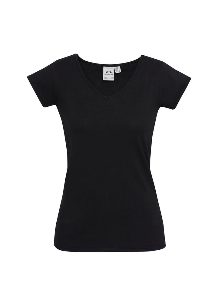 Womens Viva Short Sleeve Tee-T403L-biz-collection