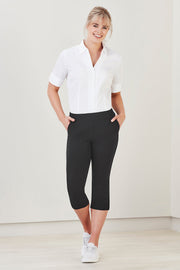 Womens Jane 3/4 Length Stretch Pant-CL040LL-biz-care