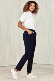 Womens Comfort Waist Slim Leg Pant-CL953LL-biz-care