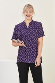 Womens Florence Daisy Print Tunic-CS950LS-biz-care