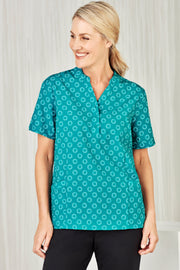 Womens Florence Daisy Print Tunic-CS950LS-biz-care