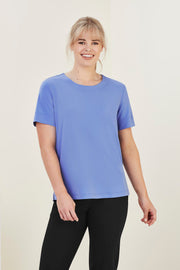 Womens Marley Short Sleeve Jersey Top-CS952LS-biz-care