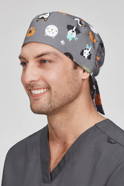 Unisex Printed Scrub Cap-CSC245U-biz-care