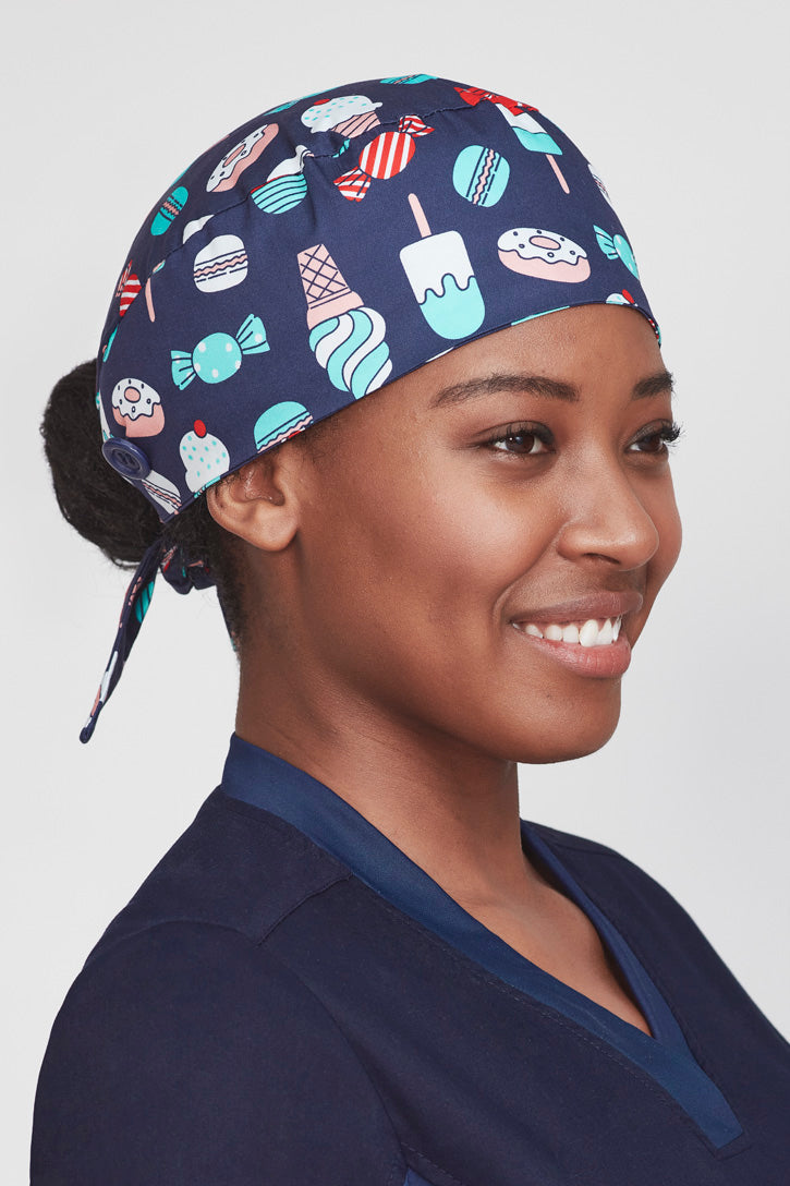 Unisex Printed Scrub Cap-CSC245U-biz-care