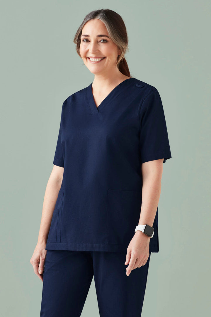 Womens Tokyo Scrub Top-CST141LS-biz-care