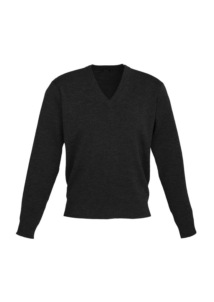 Mens Woolmix Knit Pullover-WP6008-biz-collection