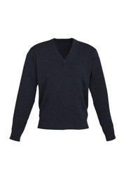 Mens Woolmix Knit Pullover-WP6008-biz-collection