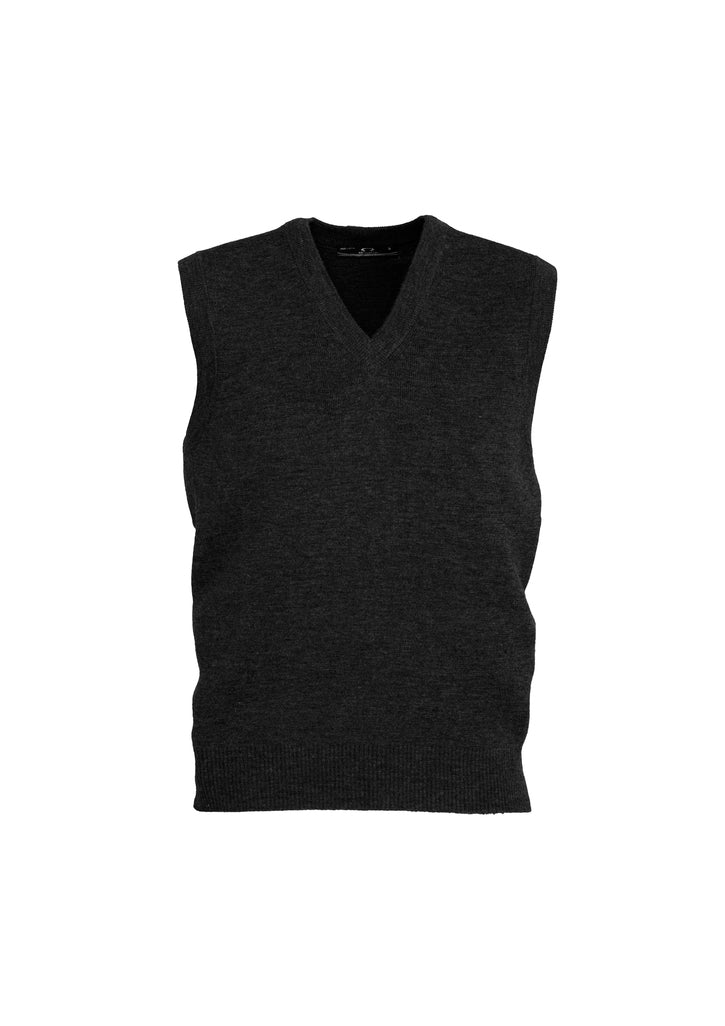 Mens Woolmix Knit Vest-WV6007-biz-collection