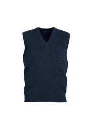 Mens Woolmix Knit Vest-WV6007-biz-collection