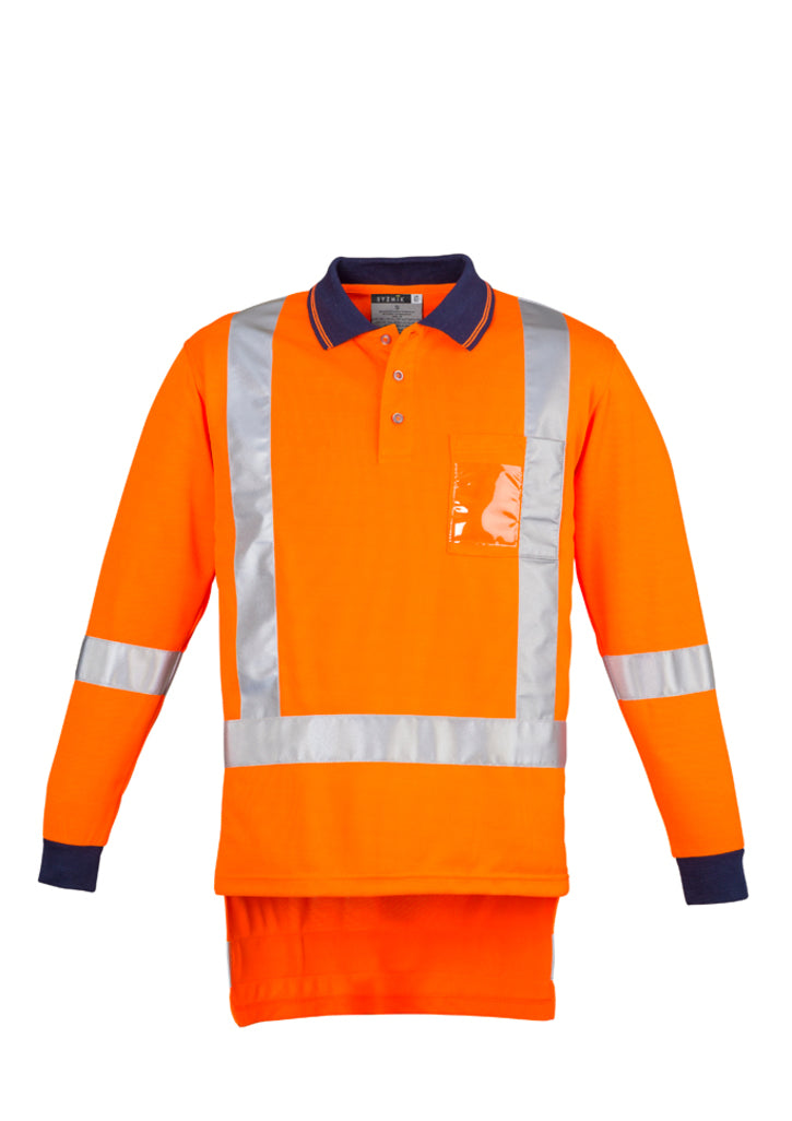 Mens TTMC-W23 Long Sleeve Polo-ZH242-syzmik