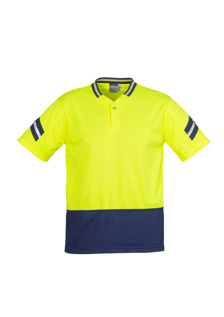 Mens Hi Vis Astro Short Sleeve Polo-ZH245-syzmik
