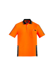 Mens Hi Vis Komodo Short Sleeve Polo-ZH320-syzmik
