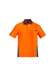 Mens Hi Vis Komodo Short Sleeve Polo-ZH320-syzmik