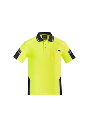 Mens Hi Vis Reinforced Squad Short Sleeve Polo-ZH465-syzmik