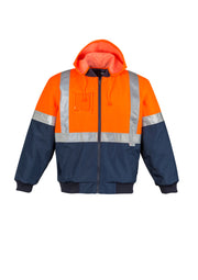 Mens Hi Vis Quilted Flying Jacket-ZJ351-syzmik
