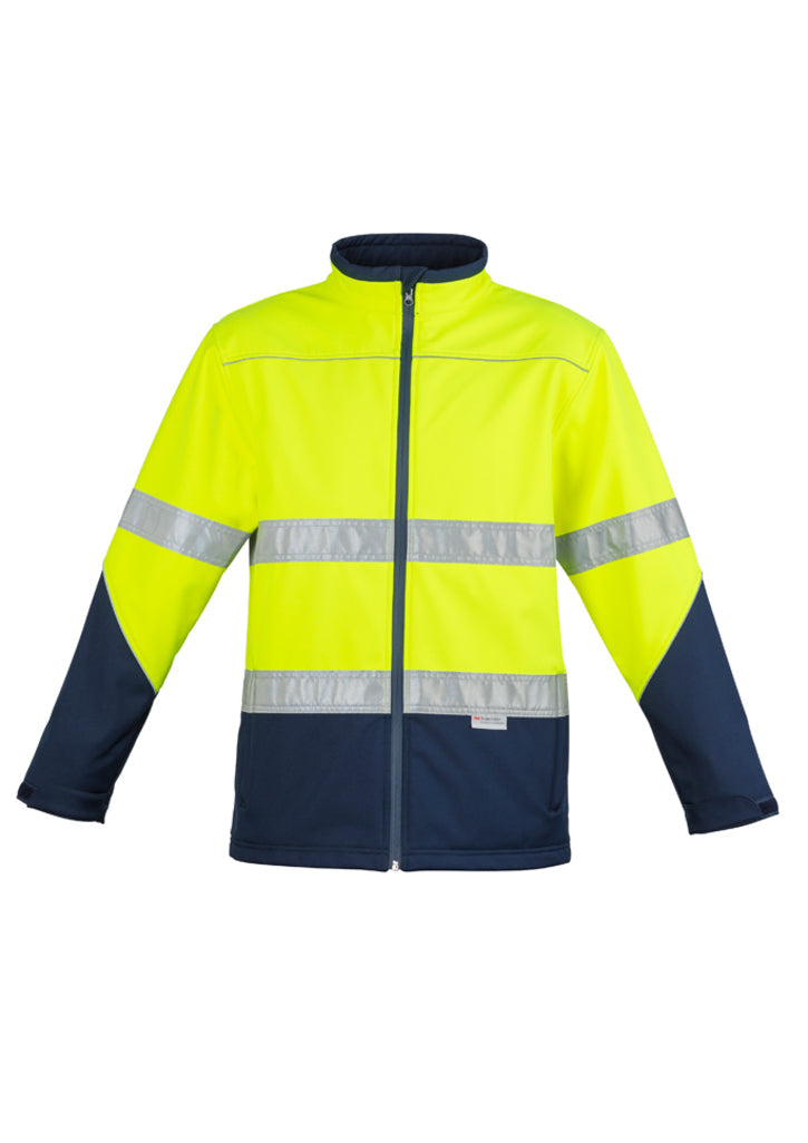 Unisex Hi Vis Softshell Jacket-ZJ353-syzmik