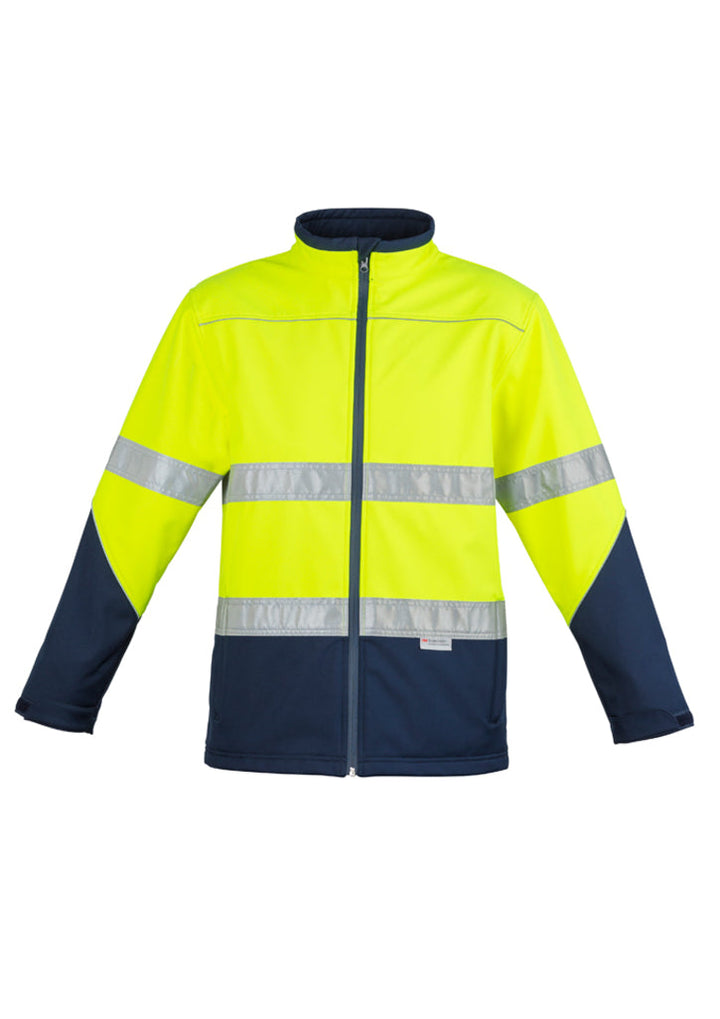 Unisex Hi Vis Softshell Jacket-ZJ353-syzmik