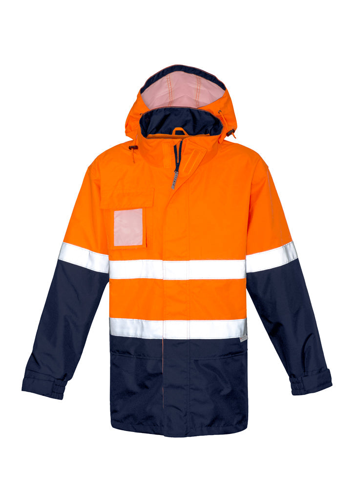 Mens Hi Vis Ultralite Waterproof Jacket-ZJ357-syzmik