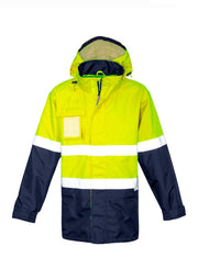 Mens Hi Vis Ultralite Waterproof Jacket-ZJ357-syzmik
