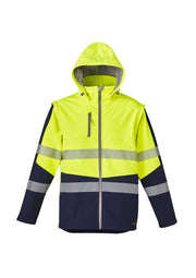 Unisex Streetworx 2 In 1 Stretch Softshell Jacket-ZJ453-syzmik