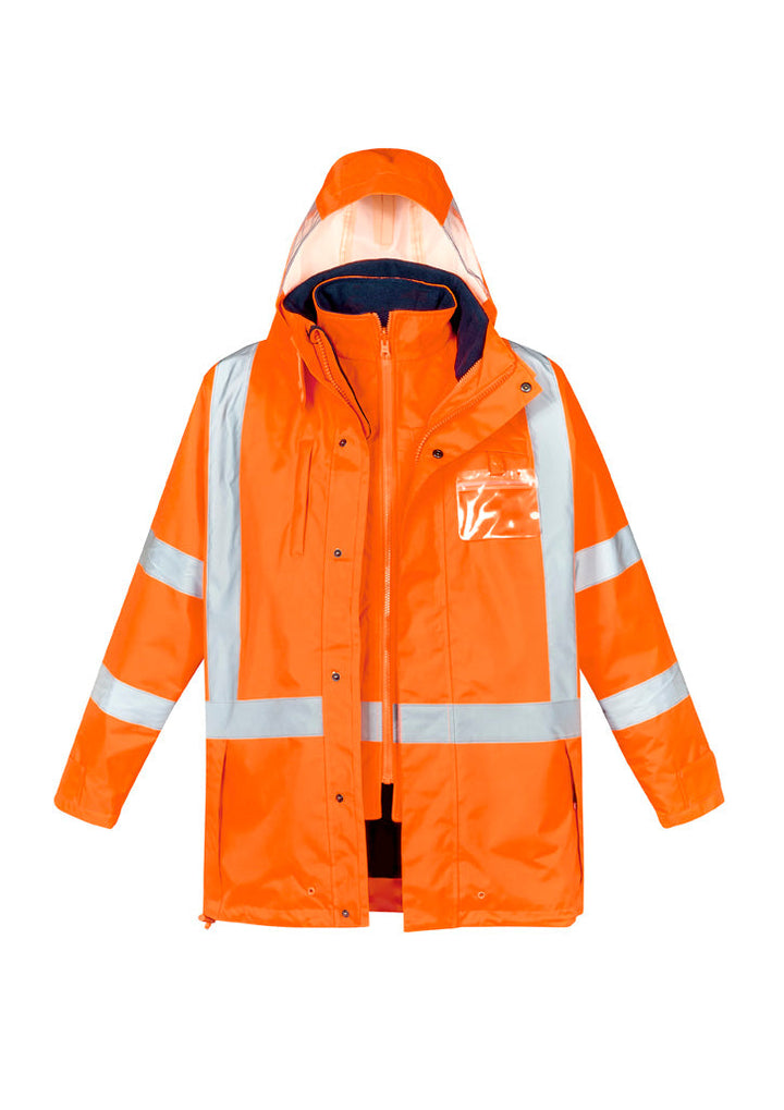 Mens TTMC-W23 X Back 4 In 1 Waterproof Jacket-ZJ616-syzmik