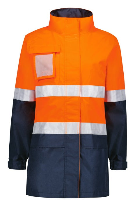 Womens Hi Vis Ultralite Waterproof Jacket-ZJ757-syzmik