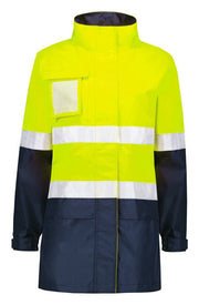 Womens Hi Vis Ultralite Waterproof Jacket-ZJ757-syzmik
