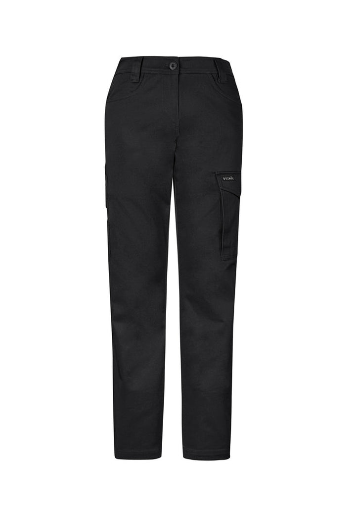 Womens Essential Basic Stretch Cargo Pant-ZP730-syzmik