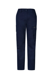 Womens Essential Basic Stretch Cargo Pant-ZP730-syzmik