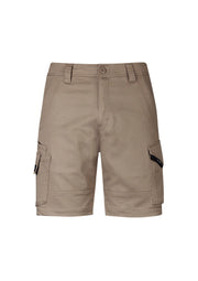 Mens Rugged Cooling Stretch Short-ZS605-syzmik