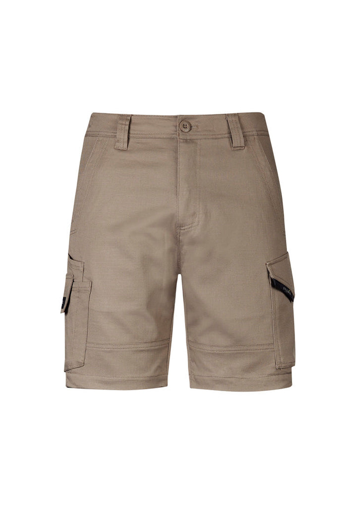 Mens Rugged Cooling Stretch Short-ZS605-syzmik
