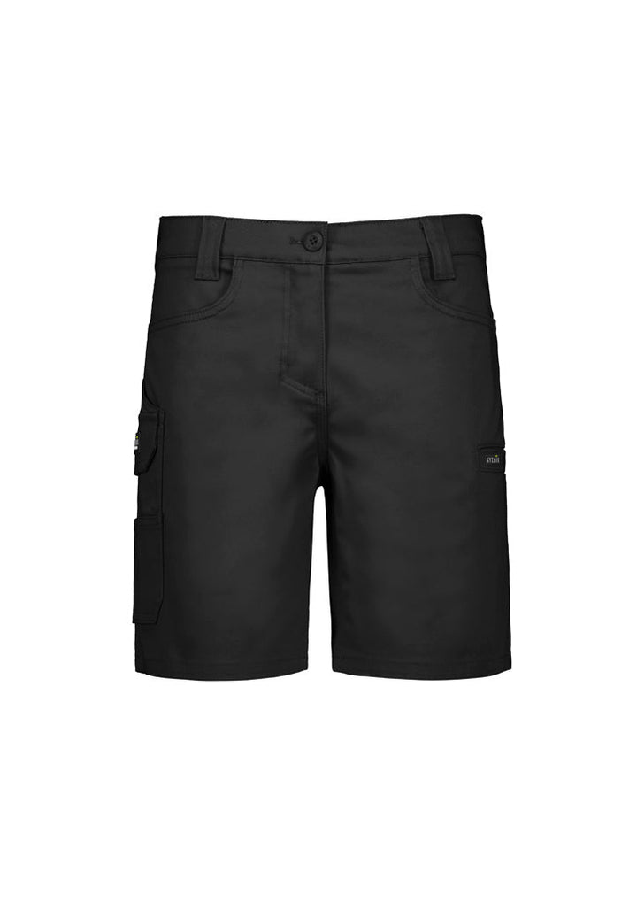 Womens Essential Stretch Cargo Short-ZS735-syzmik