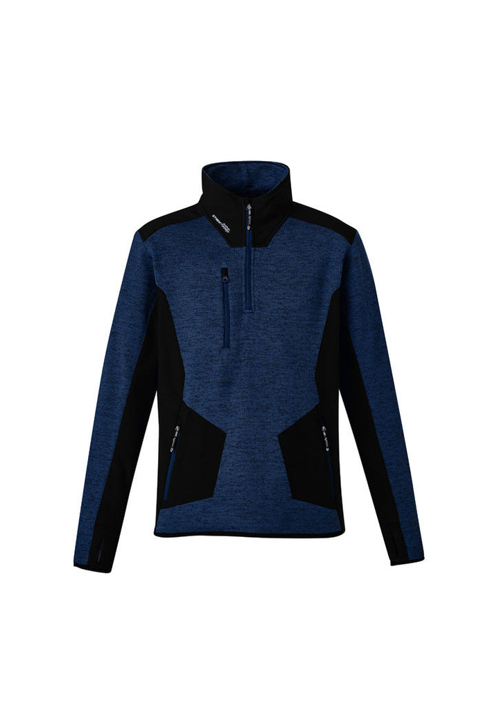 Unisex Streetworx Reinforced Knit 1/2 Zip Pullover-ZT380-syzmik
