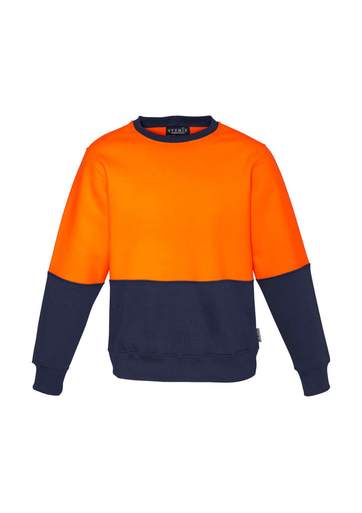 Unisex Hi Vis Crew Sweatshirt-ZT475-syzmik