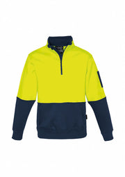 Unisex Hi Vis 1/2 Zip Pullover-ZT476-syzmik