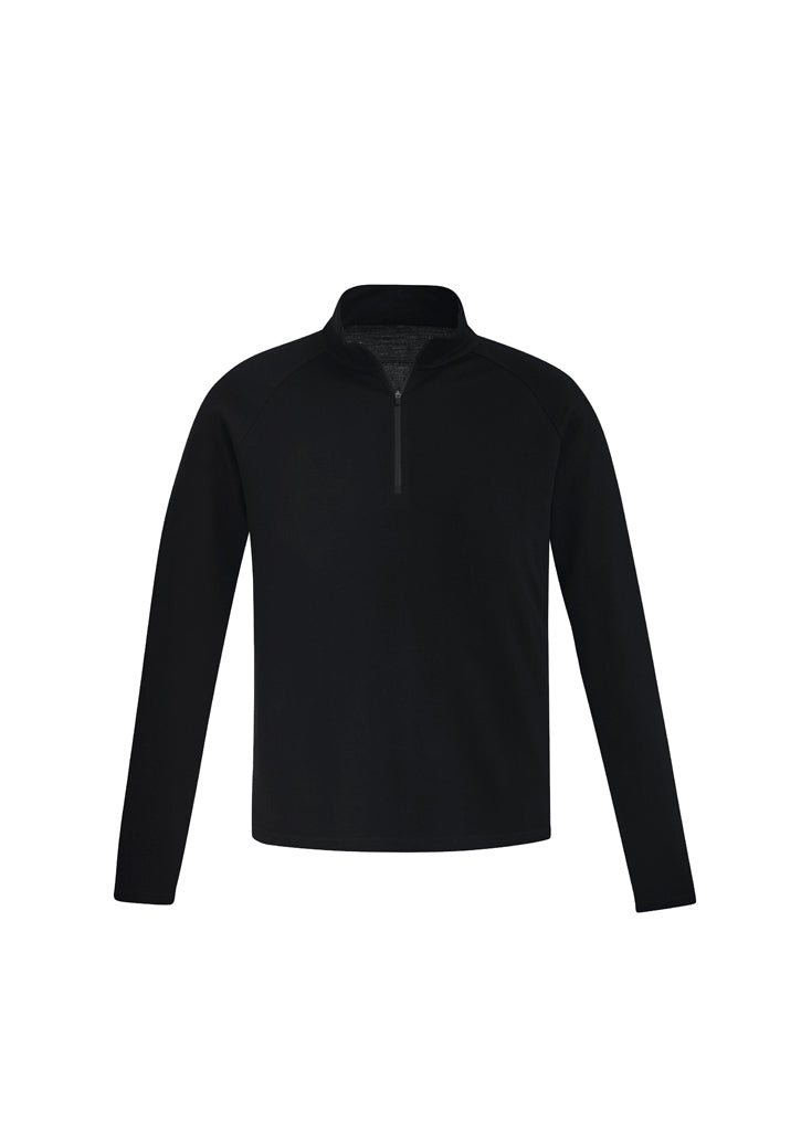 Unisex Merino Wool Mid-Layer Pullover-ZT766-syzmik
