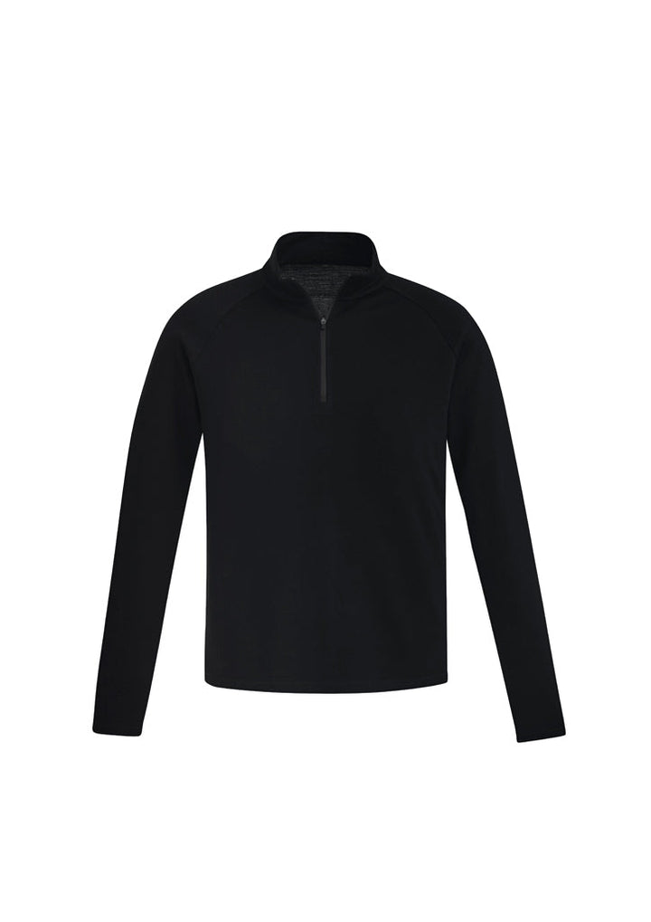 Unisex Merino Wool Mid-Layer Pullover-ZT766-syzmik
