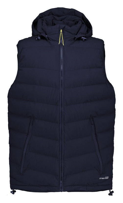 Unisex Streetworx Hooded Puffer Vest-ZV245-syzmik