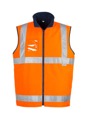 Mens Hi Vis Lightweight Waterproof Vest-ZV358-syzmik