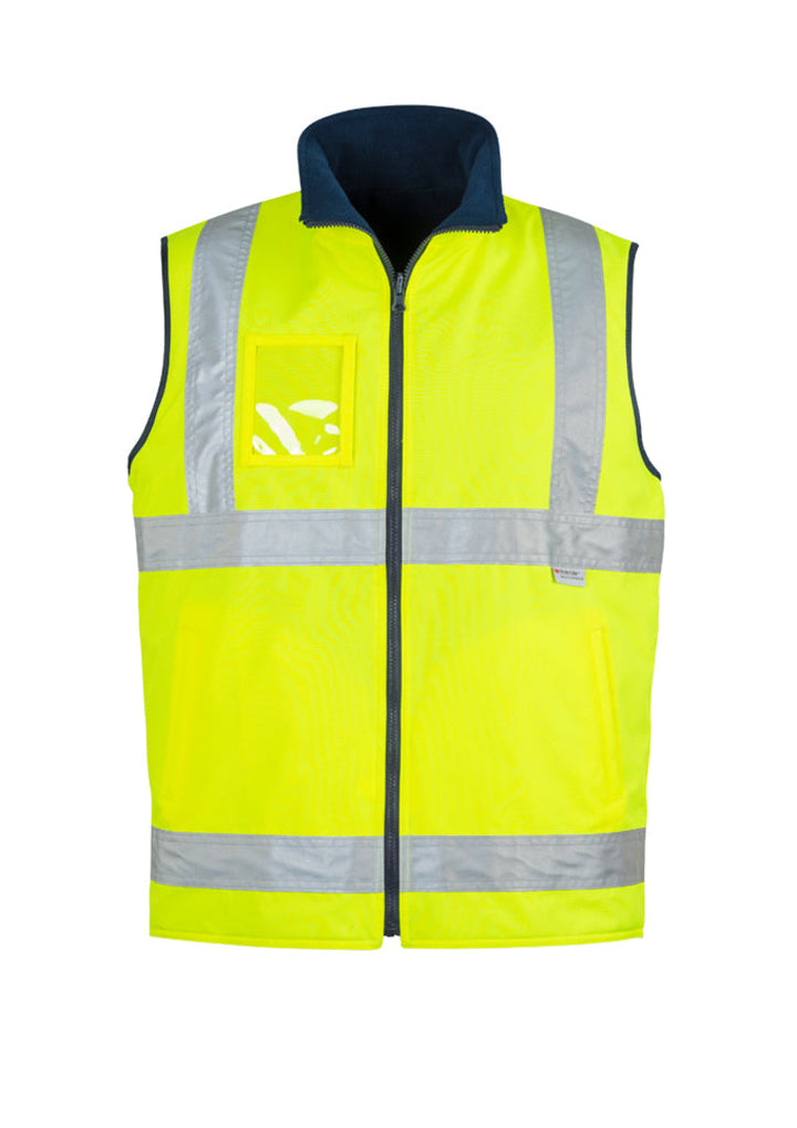 Mens Hi Vis Lightweight Waterproof Vest-ZV358-syzmik
