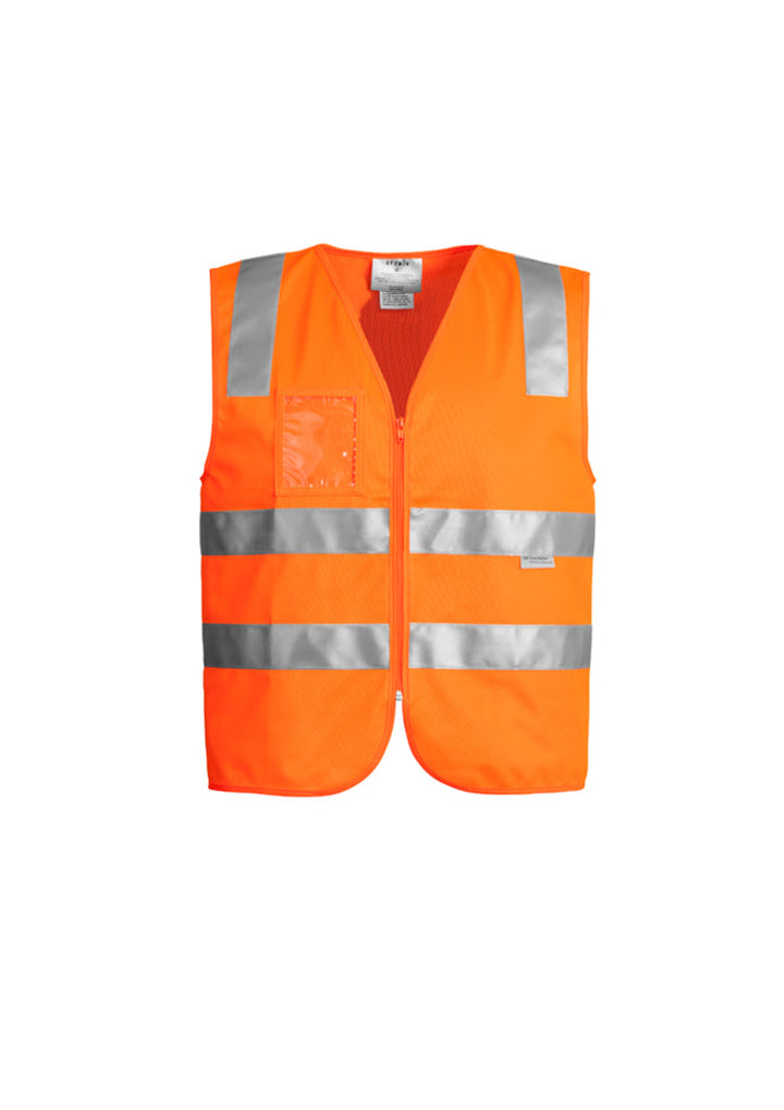 Unisex Hi Vis Zip Vest-ZV998-syzmik