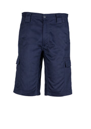 Mens Midweight Drill Cargo Short-ZW012-syzmik