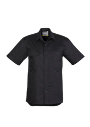 Mens Lightweight Tradie Short Sleeve Shirt-ZW120-syzmik