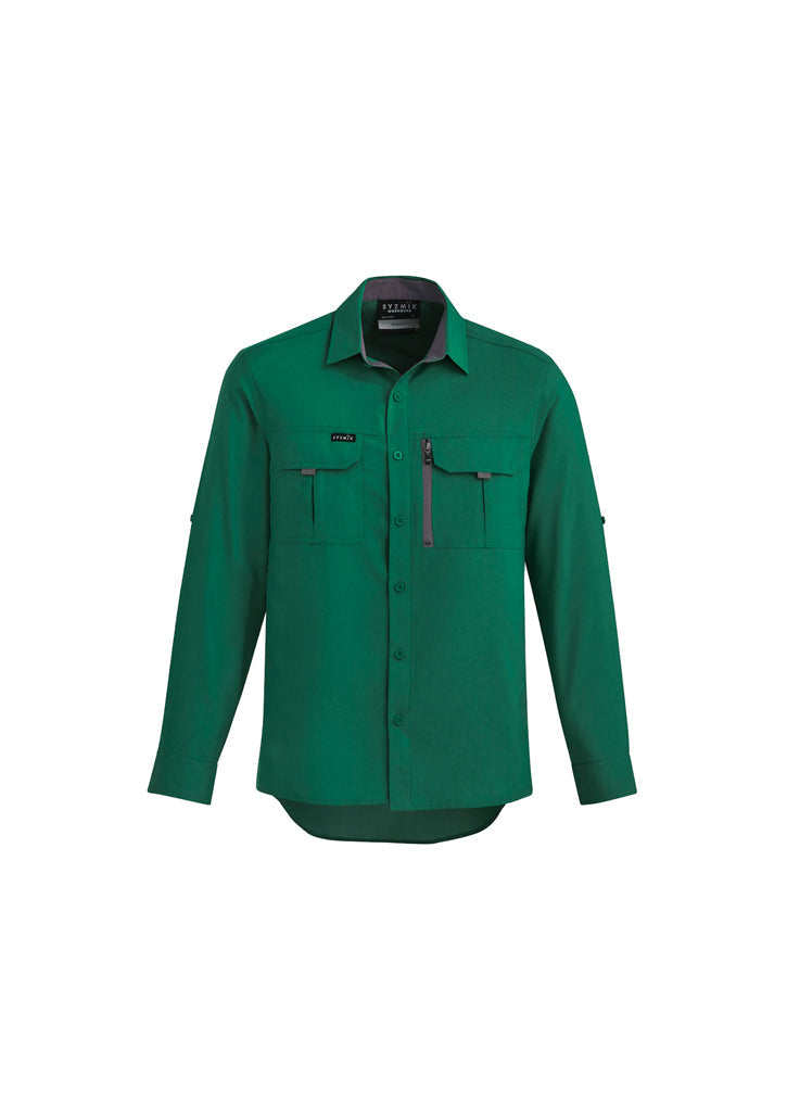 Mens Outdoor Long Sleeve Shirt-ZW460-syzmik
