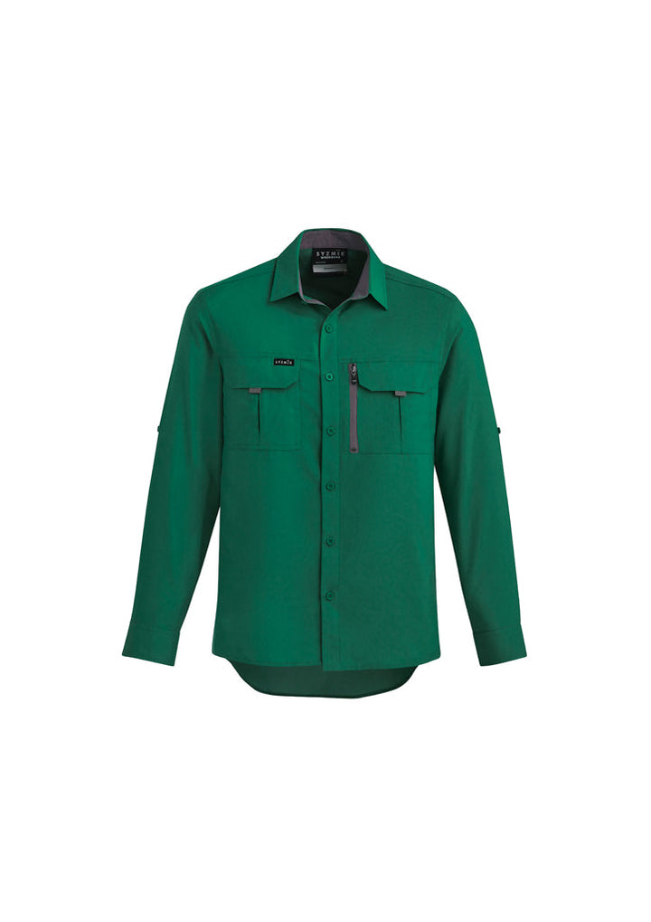 Mens Outdoor Long Sleeve Shirt-ZW460-syzmik