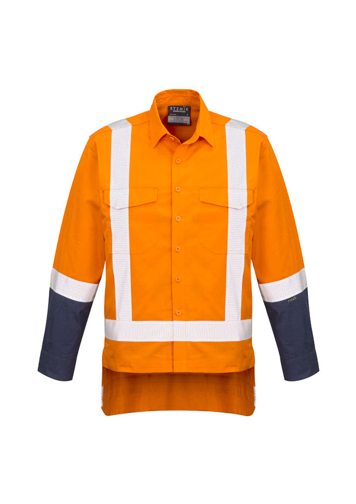 Mens TTMC-W23 Rugged Cooling Work Shirt-ZW820-syzmik