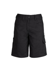 Womens Plain Utility Short-ZWL011-syzmik