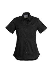 Womens Lightweight Tradie Short Sleeve Shirt-ZWL120-syzmik