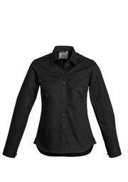 Womens Lightweight Tradie Long Sleeve Shirt-ZWL121-syzmik